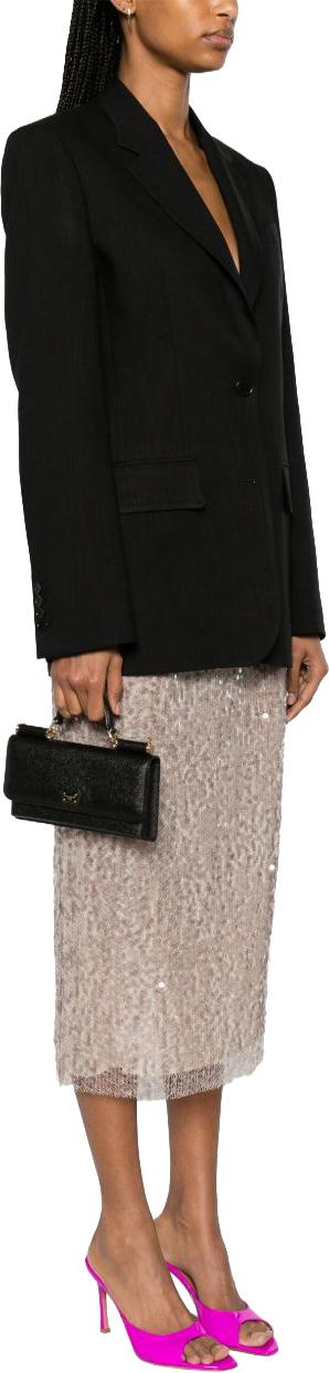 26FW 돌체앤가바나 Dauphine-print calfskin 미니백 BI3280A100180999 BLACK - DOLCE & GABBANA