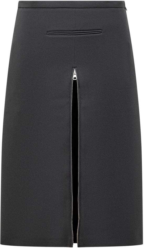 쿠레쥬 미디 스커트 324CJU181PL00079999 BLACK