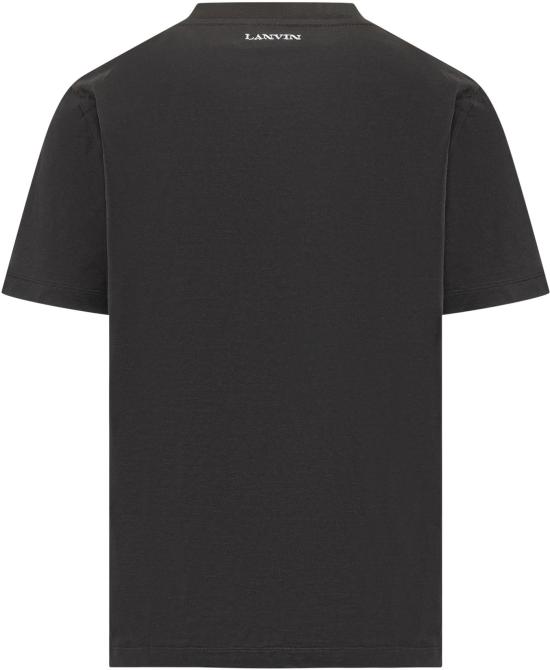 26SS 랑방 반팔 티셔츠 RMTS0012J312P2610 BLACK - LANVIN