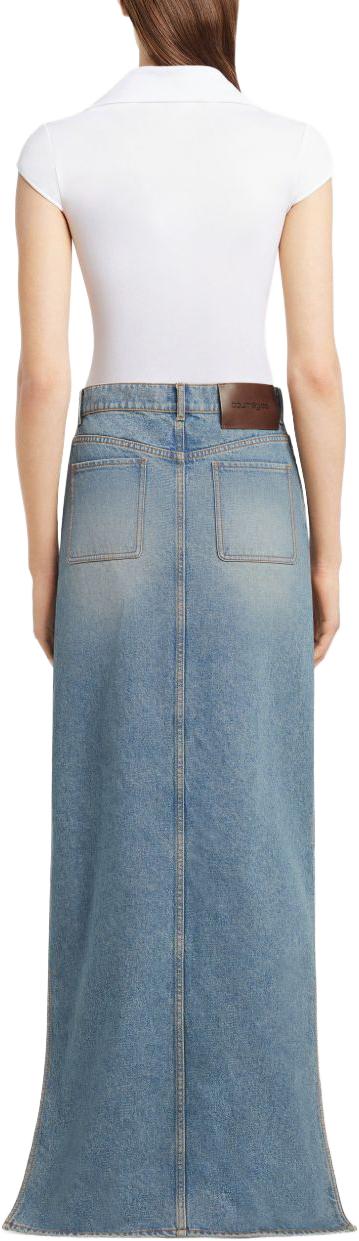 26SS 쿠레쥬 폴로 티셔츠 126JPO057JS0195 WHITE - COURREGES