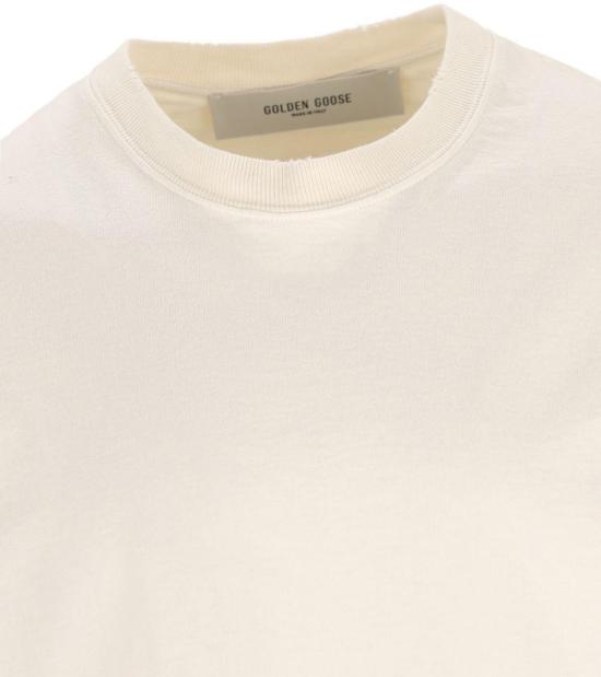 26SS 골든구스 반팔 티셔츠 GUP01873P00157611560 WHITE - GOLDEN GOOSE