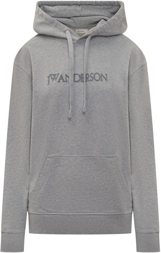 25FW JW앤더슨 후드 티셔츠 JW0231PG1632907 LICHTGREY