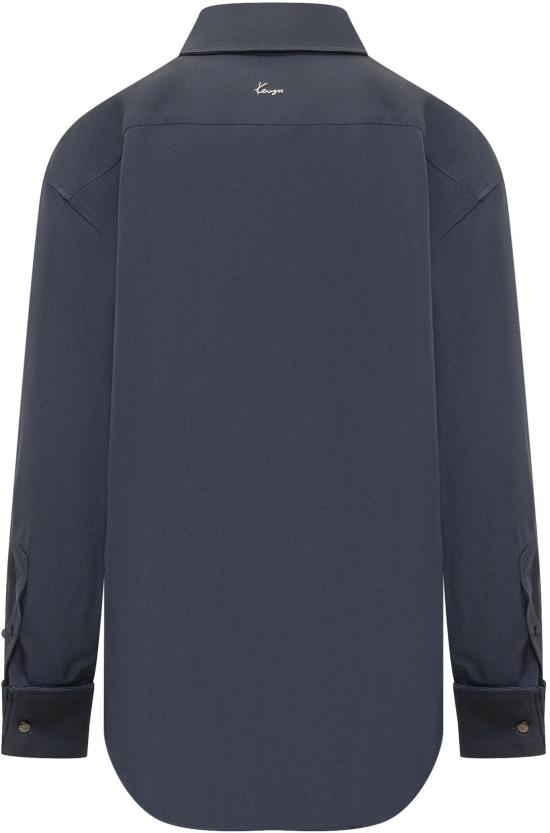 26SS 겐조 블라우스 FG52CH2839TF76 BLUE - KENZO