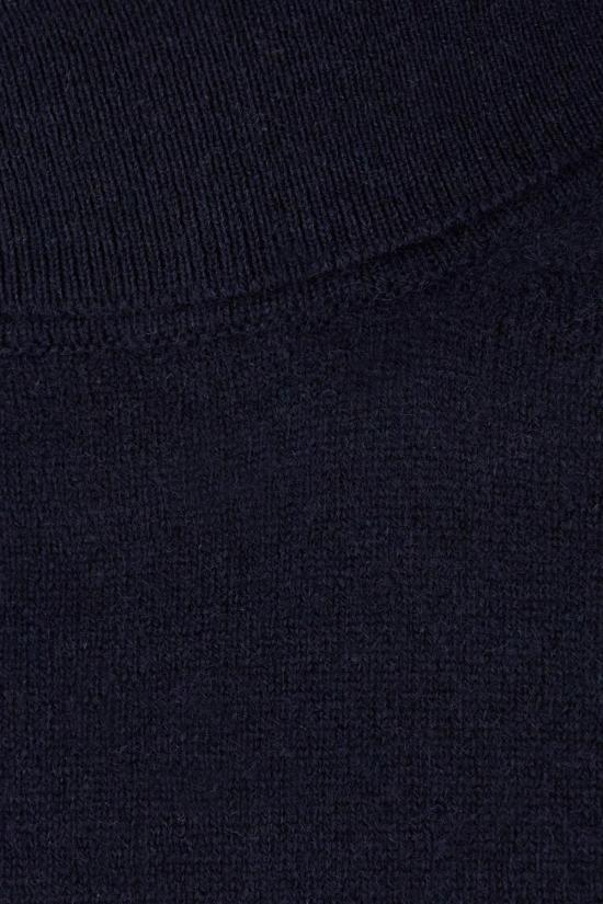 25FW 구찌 파인 소프트 캐시미어 터틀넥 850166XKE044795 BLUE - GUCCI