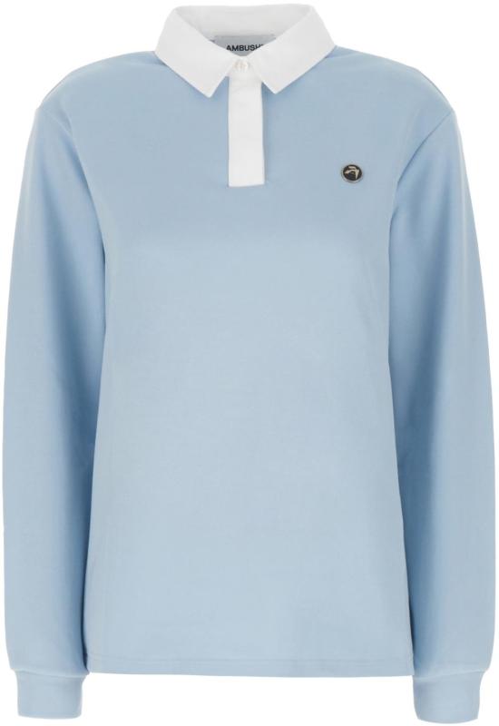  엠부시 폴로 티셔츠 BWGC001S24JER0014100 LICHTBLUE