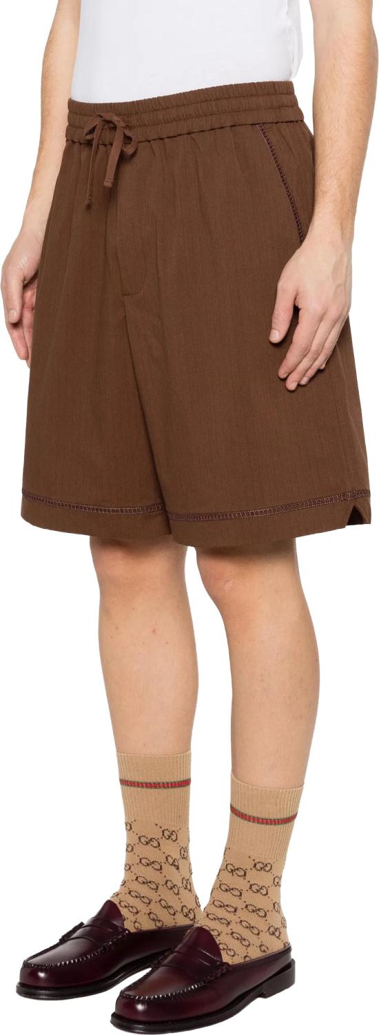 26SS 드롤드무슈 숏팬츠 3667430022025 BROWN - DROLE DE MONSIEUR