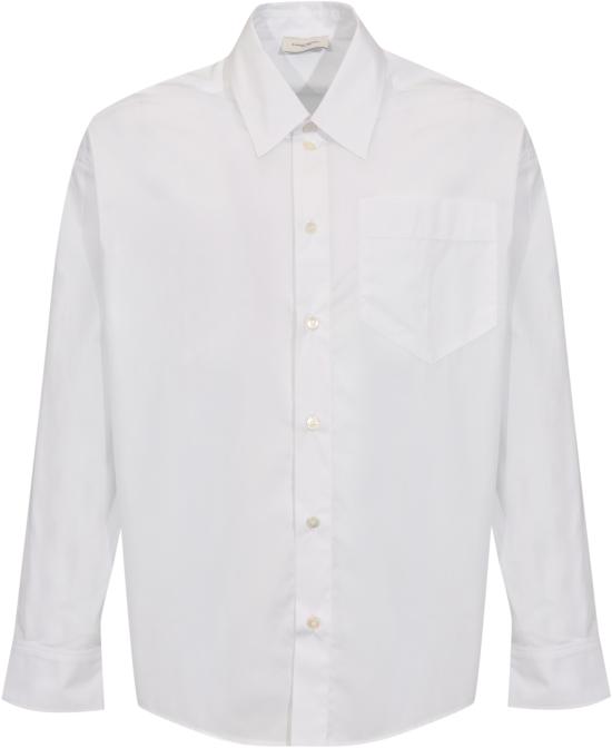 26SS 파올로페코라 긴팔 셔츠 G08101871101 WHITE