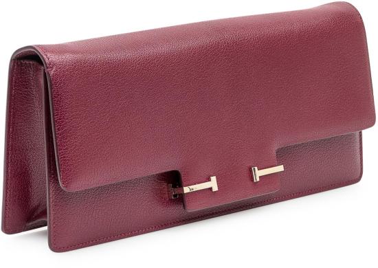 25FW 톰포드 클러치/파우치 L1899LGO033P1R008 MAROON - TOMFORD
