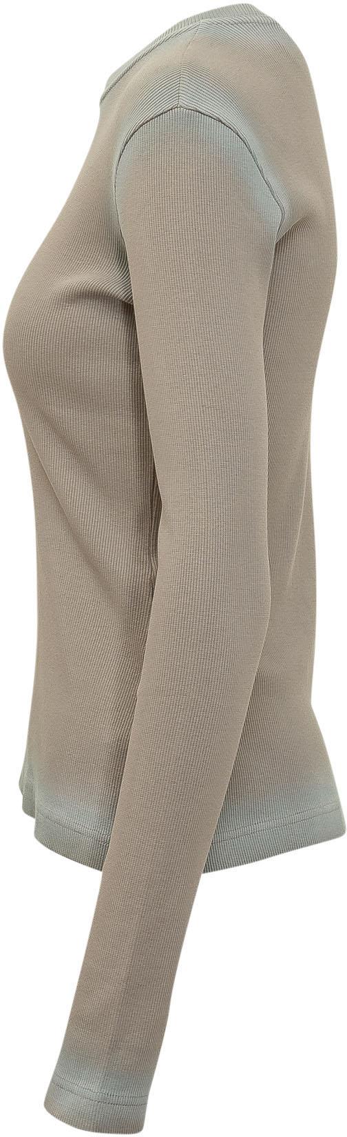 26SS 오프화이트 긴팔 티셔츠 2AD136S26JER0026E70 TAUPE - OFF WHITE