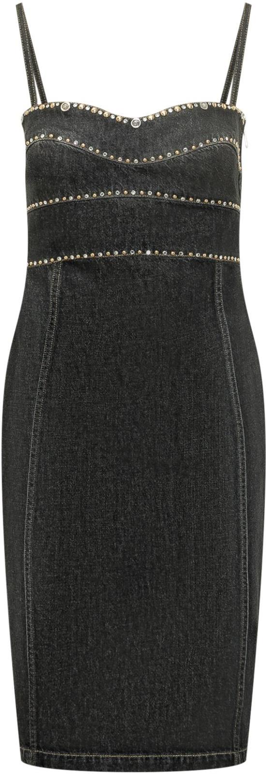 26SS 베르사체 숏 원피스 10231171A164771D040 DONKERGREY