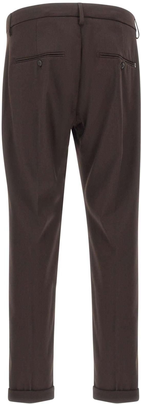 26FW 돈답 스트레이트 팬츠 UP235OS0120002O789 BROWN - DONDUP