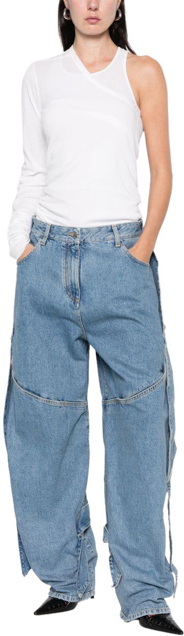 26SS 디 아티코 데님 팬츠 260WCP00279DDD116AA024 BLUE - THE ATTICO