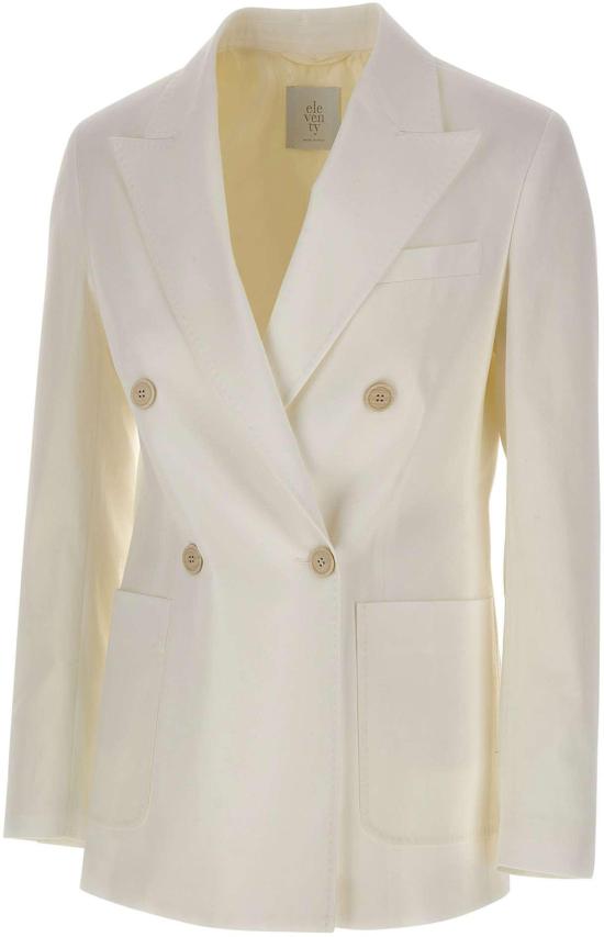 26SS 일레븐티 수트 자켓 M80GIAJ03TES0K10201N WHITE