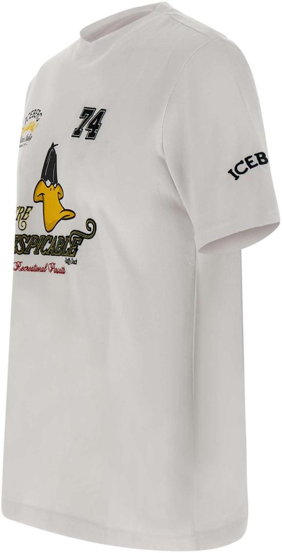 26SS 아이스 비 아이스버그 반팔 티셔츠 26EI1P0F023627AWHITE - ICE B ICEBERG