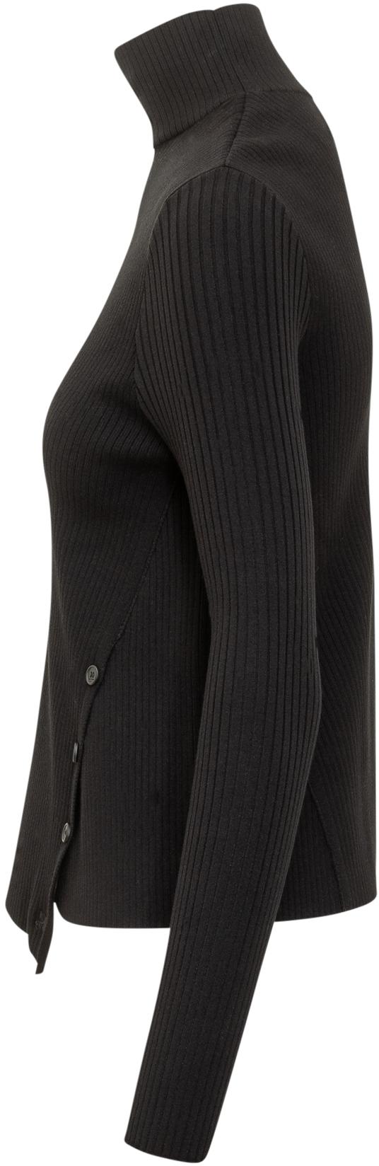 25FW 쿠레쥬 터틀넥 425MPU258FI00019999 BLACK - COURREGES