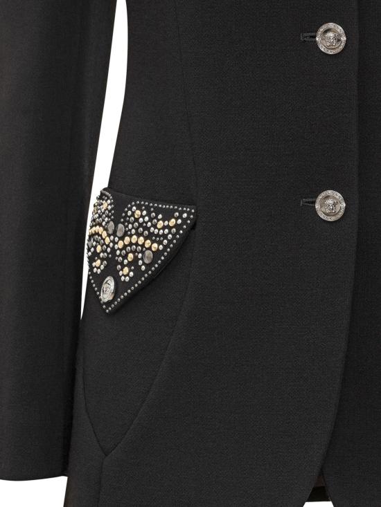 25FW 베르사체 수트 자켓 10221321A127891B000 BLACK - VERSACE