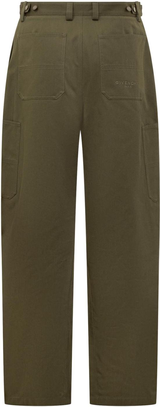 26SS 지방시 스트레이트 팬츠 BM51PN15XZ305 DONKERGREEN - GIVENCHY