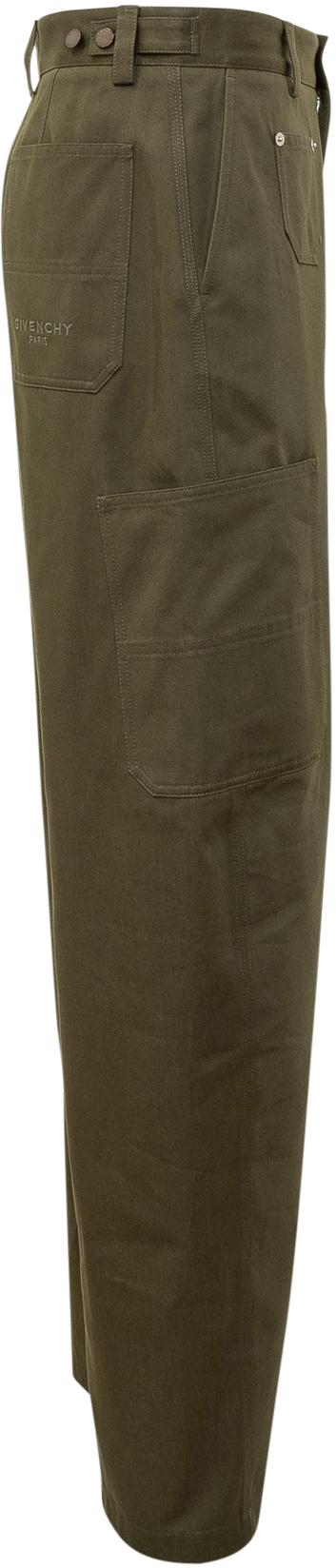26SS 지방시 스트레이트 팬츠 BM51PN15XZ305 DONKERGREEN - GIVENCHY