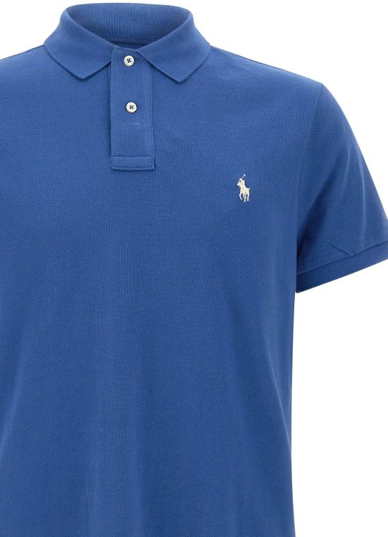 26SS 랄프 로렌 폴로 티셔츠 710680784520 BLUE - RALPH LAUREN