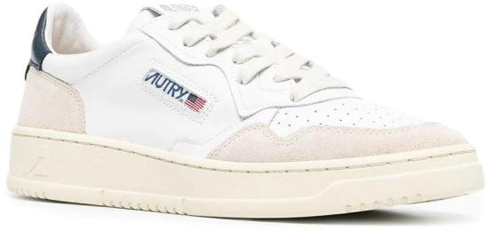 25FW 오트리 메달리스트 로우 스니커즈 AULMLS28 WHITE - AUTRY