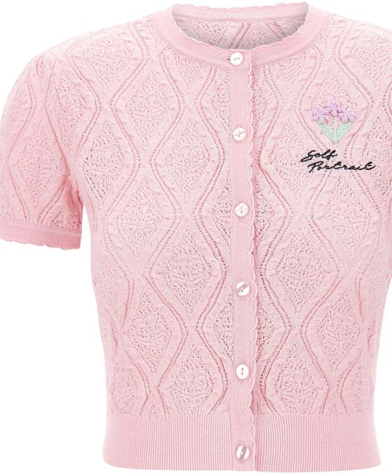 26SS 셀프 포트레이트 가디건 057TPPINK - SELF PORTRAIT