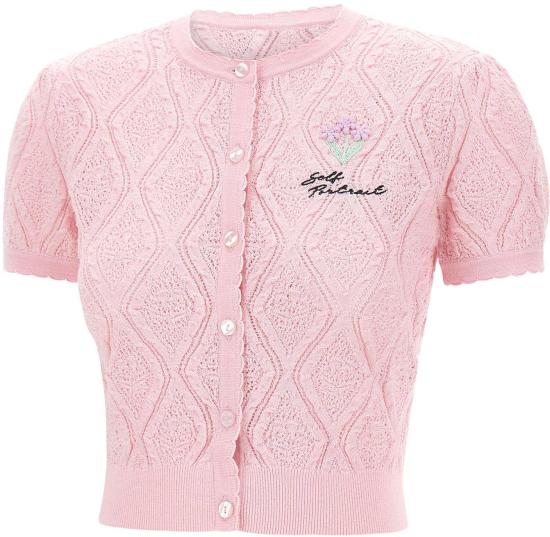 26SS 셀프 포트레이트 가디건 057TPPINK