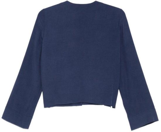 26SS 엠포리오 아르마니 블라우스 EW003104AF20287UB130 BLUE - EMPORIO ARMANI