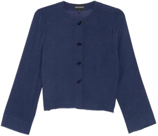 26SS 엠포리오 아르마니 블라우스 EW003104AF20287UB130 BLUE