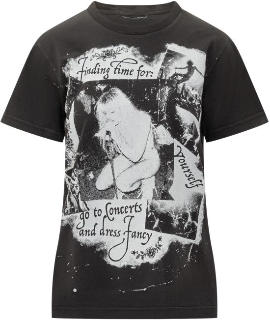 25FW 돌체앤가바나 반팔 티셔츠 F8V90TGDDH4S9000 BLACK