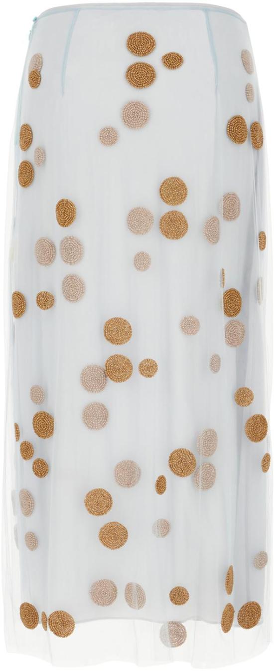  펜디 미디 스커트 FQ7595ARUUF1PNK LICHTBLUE - FENDI