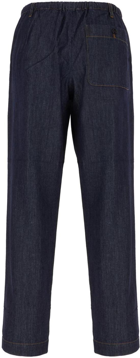 26SS 드리스 반 노튼 스트레이트 팬츠 2610209083386507 BLUE - DRIES VAN NOTEN