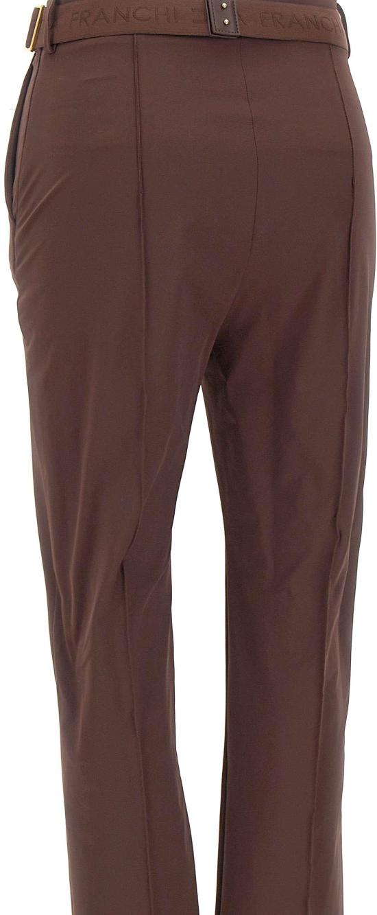 26SS 엘리자베타프랜치 스트레이트 팬츠 PA13261E2644 BROWN - ELISABETTA FRANCHI