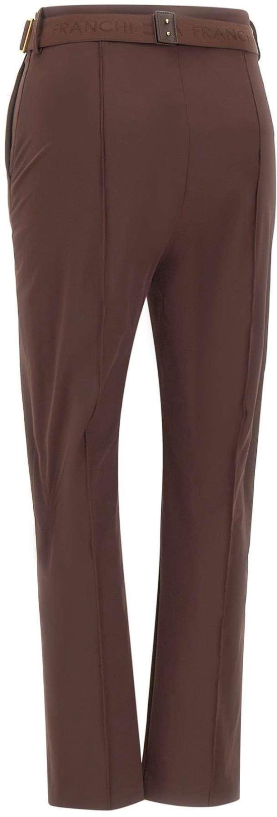 26SS 엘리자베타프랜치 스트레이트 팬츠 PA13261E2644 BROWN - ELISABETTA FRANCHI