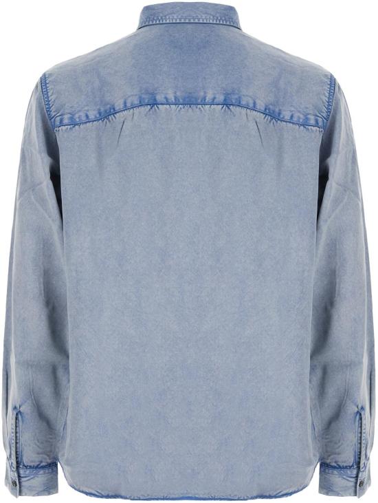 26SS 디젤 데님 셔츠 A236430JMCD8GJ BLUE - DIESEL