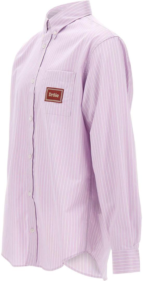 26SS 드롤드무슈 긴팔 셔츠 KSH240CO287LAV PINK - DROLE DE MONSIEUR