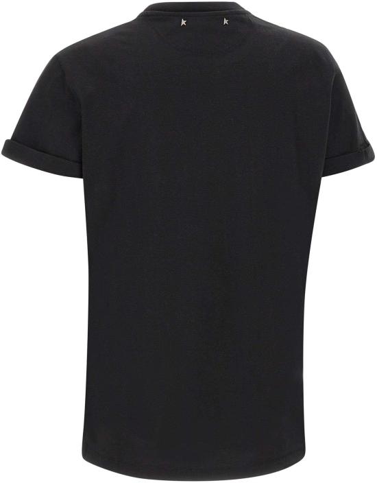 25FW 골든구스 반팔 티셔츠 GWP01220P00063790292 BLACK - GOLDEN GOOSE