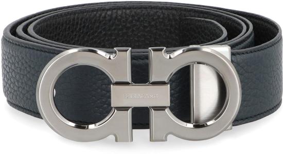 26SS 살바토레 페라가모 가죽 벨트 679710 BLACK - SALVATORE FERRAGAMO