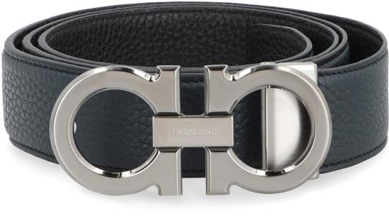 26SS 살바토레 페라가모 가죽 벨트 679710 BLACK - SALVATORE FERRAGAMO