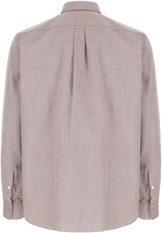 26SS 펜디 옥스포드 코튼 셔츠 FS1296AVZDF0HM6 PURPLE - FENDI