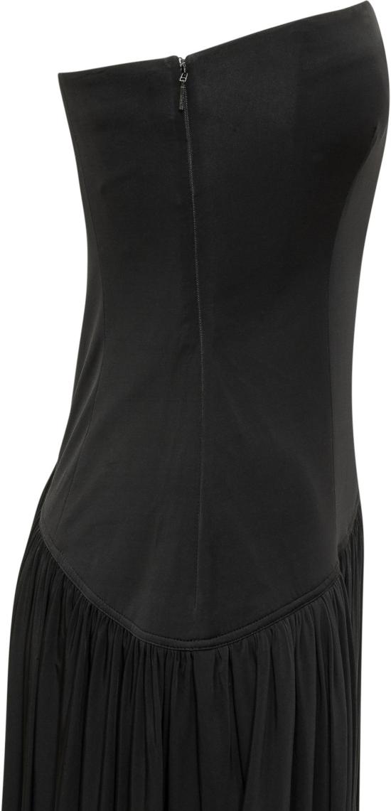 26SS 살바토레 페라가모 미디 원피스 13H765788520 BLACK - SALVATORE FERRAGAMO