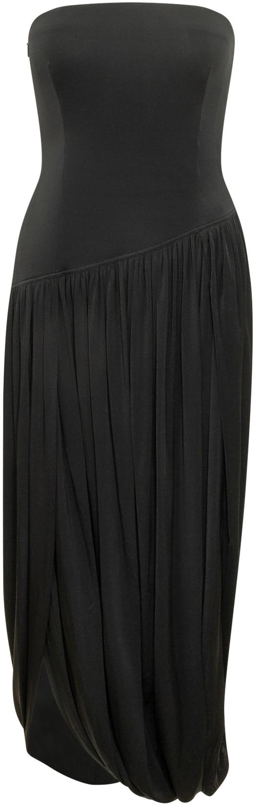 26SS 살바토레 페라가모 미디 원피스 13H765788520 BLACK