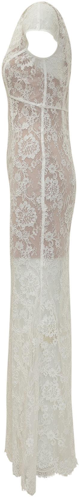 26SS 셀프 포트레이트 롱 원피스 SS26254XWWHITE - SELF PORTRAIT