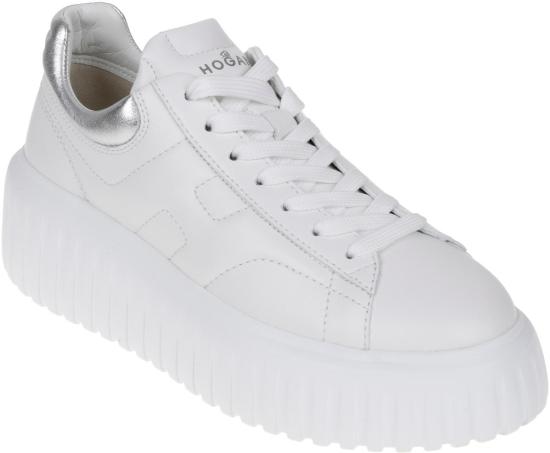 26SS 호간 H-스트라이프 스니커즈 HXW6450FC60KU00351 WHITE - HOGAN