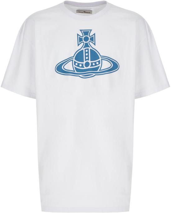 25FW 비비안웨스트우드 탑 3G01004BJ001MA401 WHITE