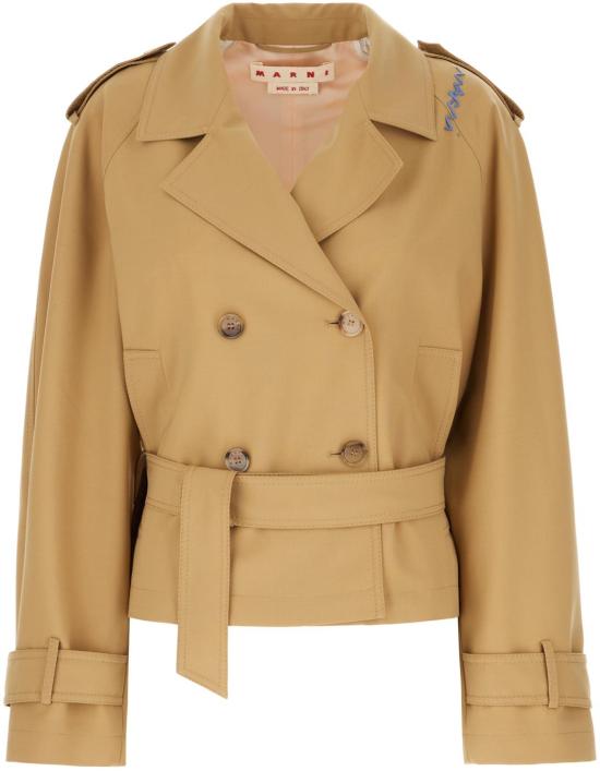 25SS 마르니 트렌치 코트 JKMA0333SUUTP77100W74 BEIGE