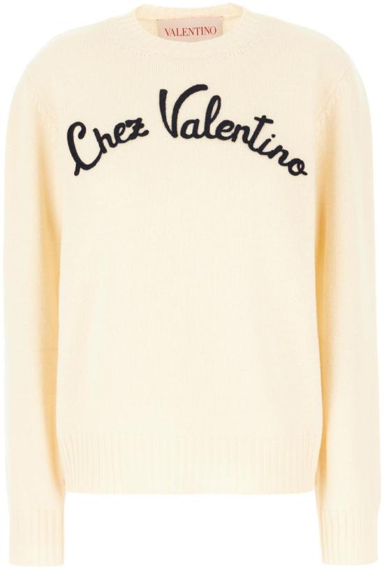 25SS 발렌티노 가라바니 스웨터 6V3KC33LAR8581 YELLOW