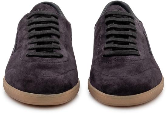 26SS 에르메네질도제냐 스니커즈 LHSOYS8218ZNYT DONKERGREY - ERMENEGILDO ZEGNA