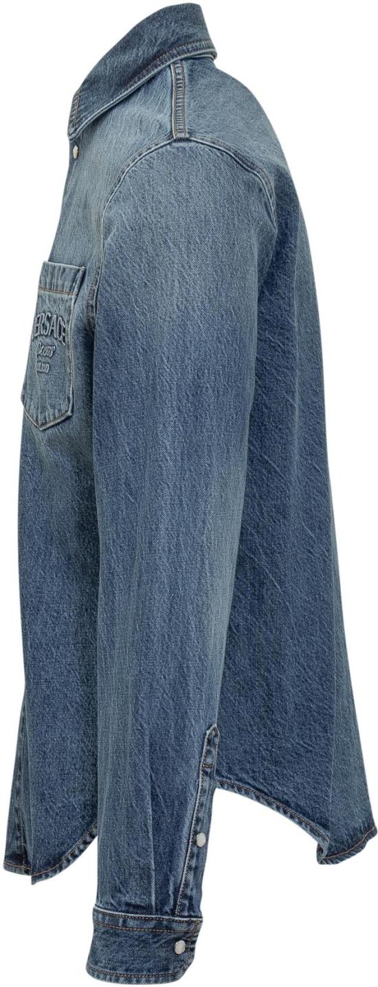 25SS 베르사체 데님 자켓 10189101A135831D800 BLUE - VERSACE