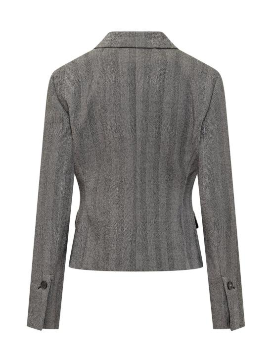 25FW 살바토레 페라가모 수트 자켓 13H682788119602 GREY - SALVATORE FERRAGAMO