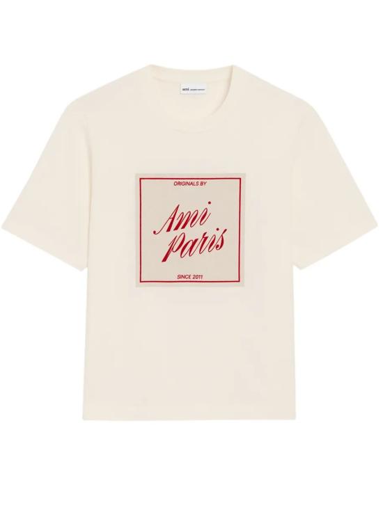 26SS 아미 반팔 티셔츠 UTS385 726 136 White